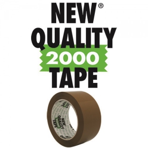 Tape N Q T 2000 50mm X 66mtr Bruin